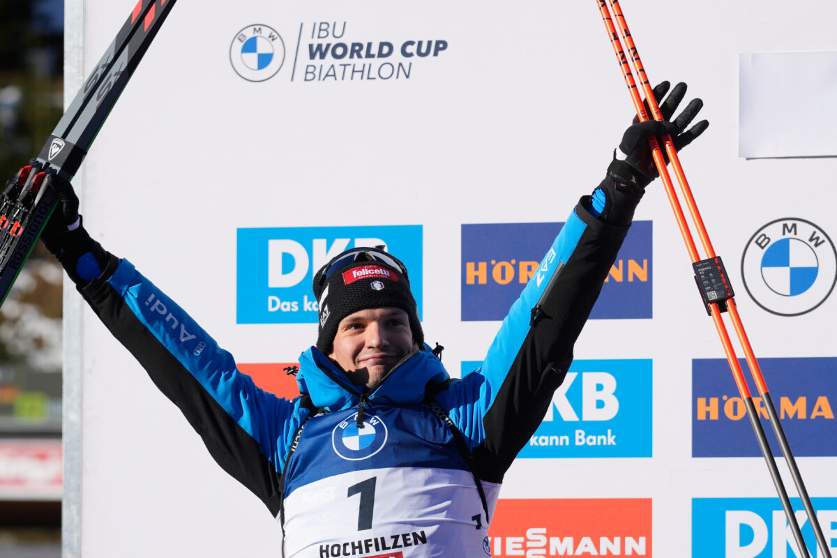 Biathlon: World Cup, Giacomel wins mass start in Le Grand Bornard