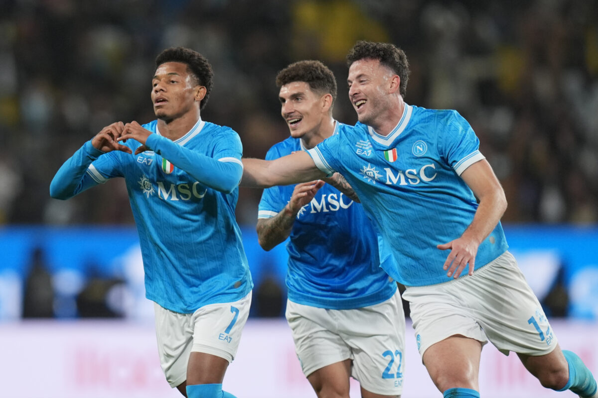 Super Cup: Napoli-Bologna 2-0, trophy goes to the Campania side