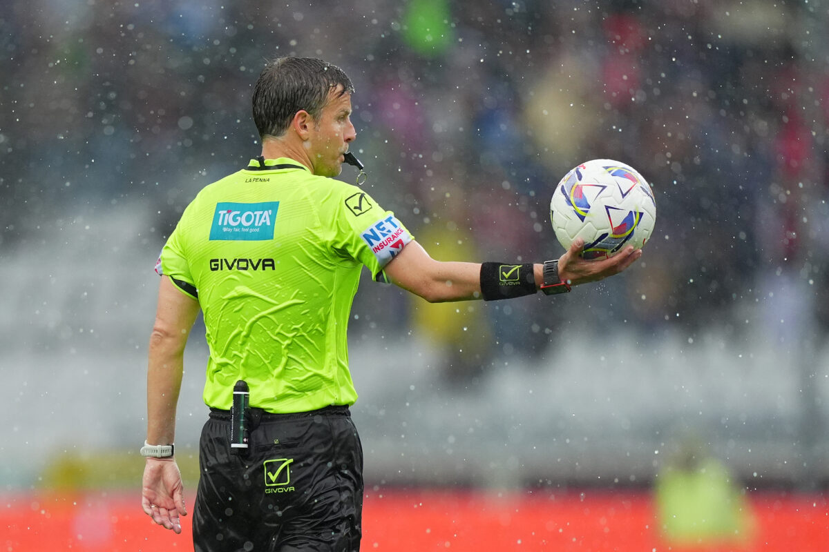 Serie A, the referees for matchday 17: Atalanta-Inter to La Penna, Parma-Fiorentina to Guida