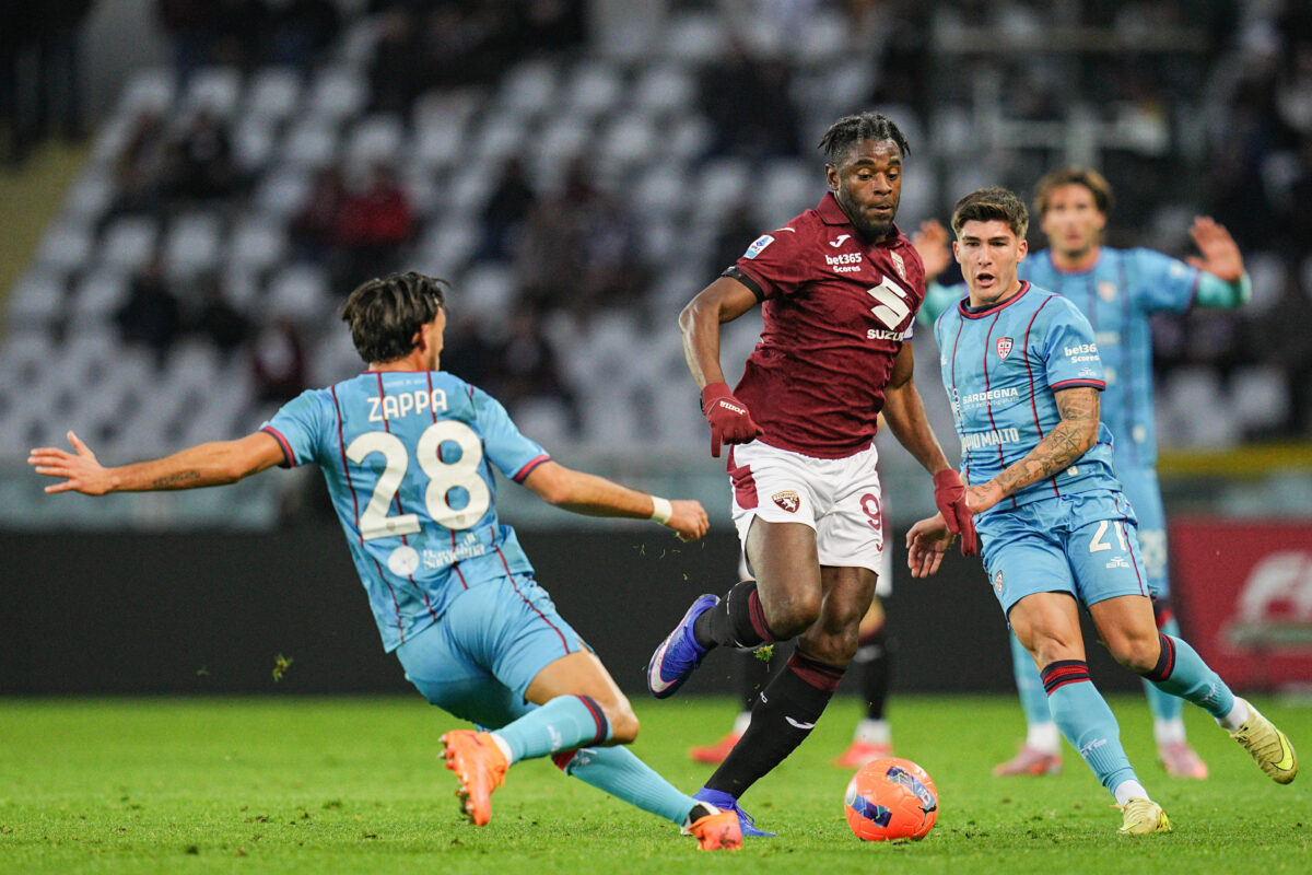 Football: Serie A, Torino-Cagliari 1-2