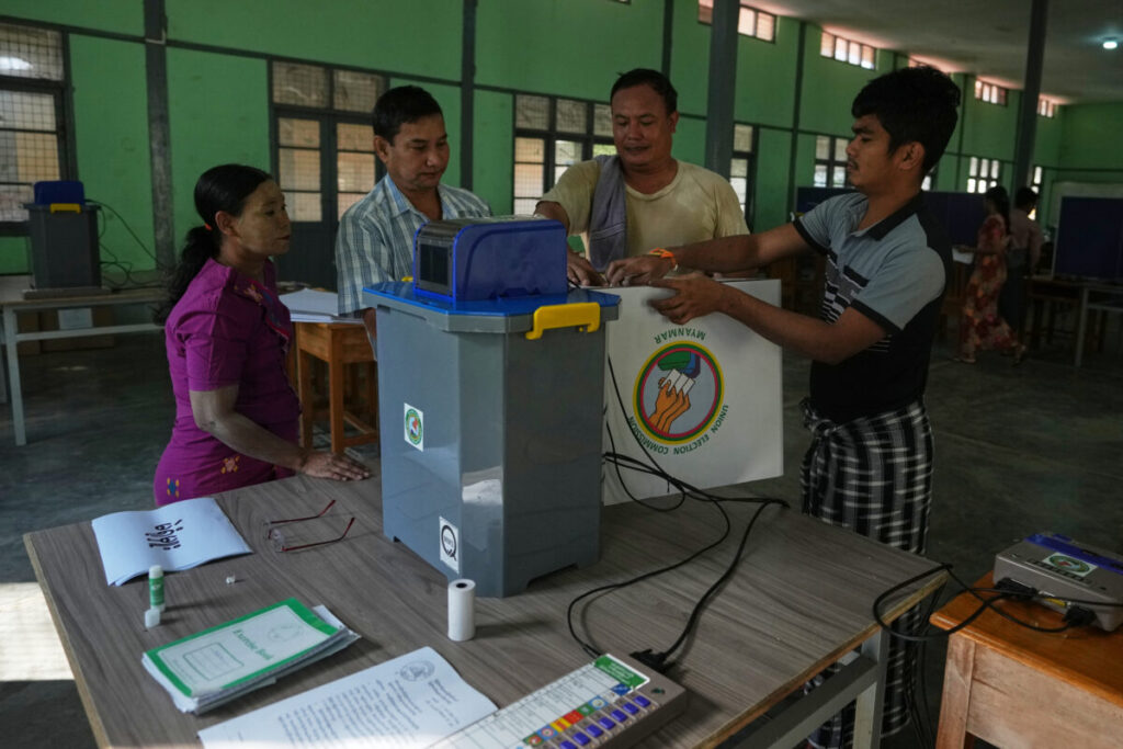 Myanmar, polls open for first elections since military takeover