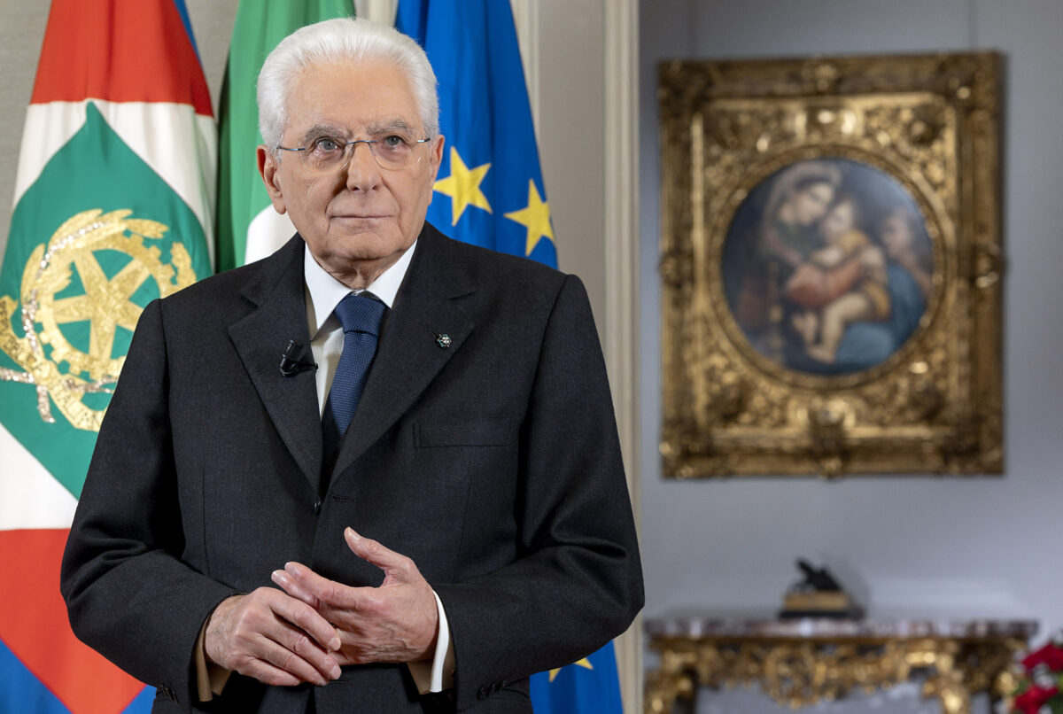 Quirinal Palace: Mattarella’s New Year’s Eve address to Italians this evening