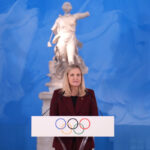 Crans-Montana, flags at half-mast by the IOC