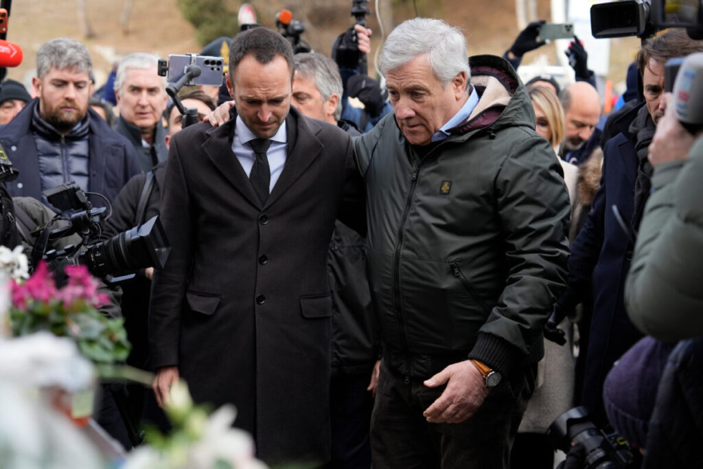 Crans-Montana, Tajani: “The names of any victims will be released by the Swiss authorities.”