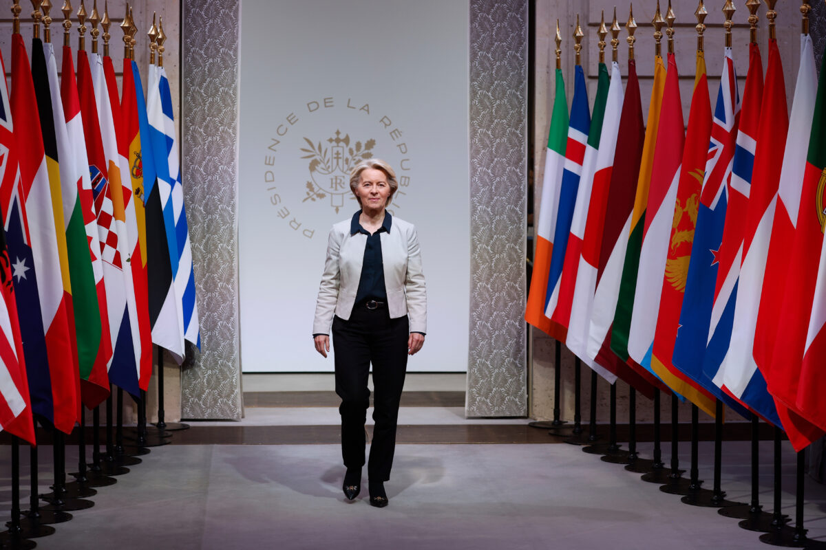 Ukraine, von der Leyen: “A strong demonstration of unity was given in Paris”
