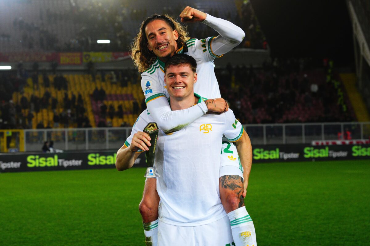 Football, Serie A: Lecce-Roma 0-2. The Giallorossi are fourth, one point behind Napoli