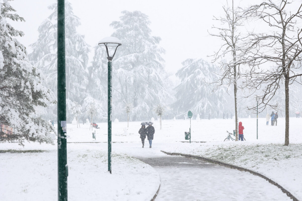 Belgium: orange alert for snow, 40 flights cancelled in Brussels