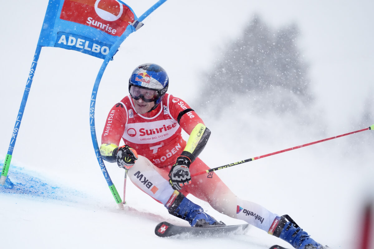 Skiing: Odermatt leads the giant slalom in Adelboden, Vinatzer sixth Skiing: Odermatt leads the giant slalom in Adelboden, Vinatzer sixth