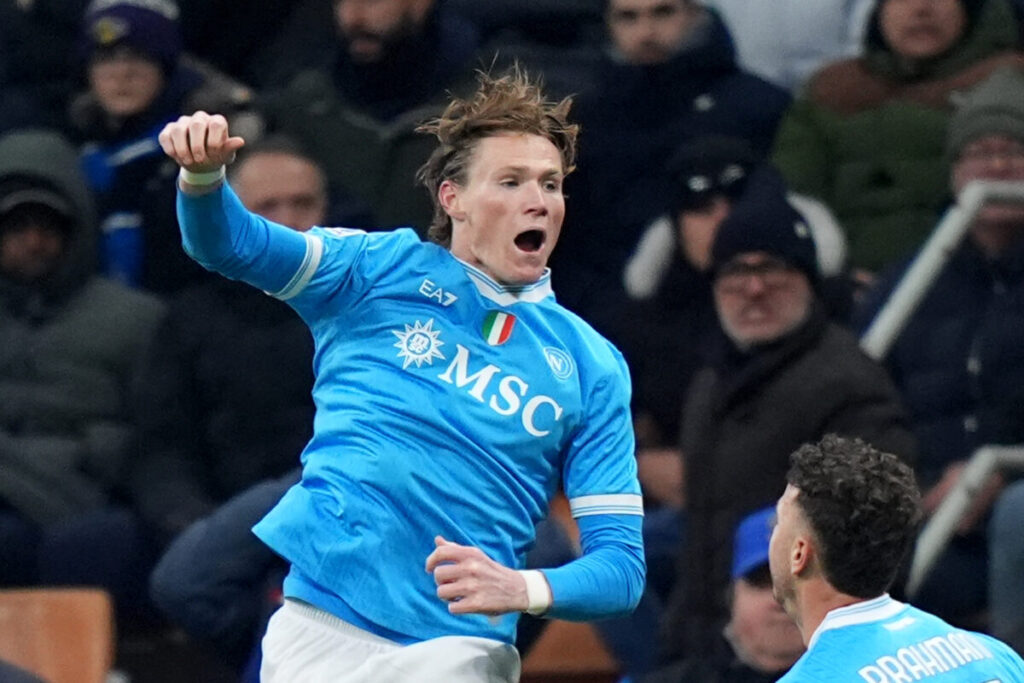 Football, Serie A: Inter-Napoli 2-2