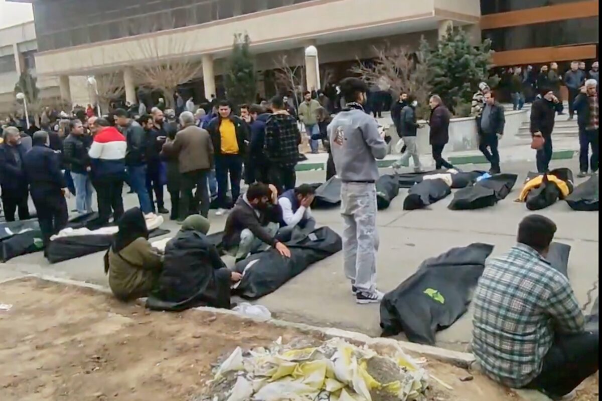 Iran: media reports at least 12,000 people killed during protests Iran: media reports at least 12,000 people killed during protests