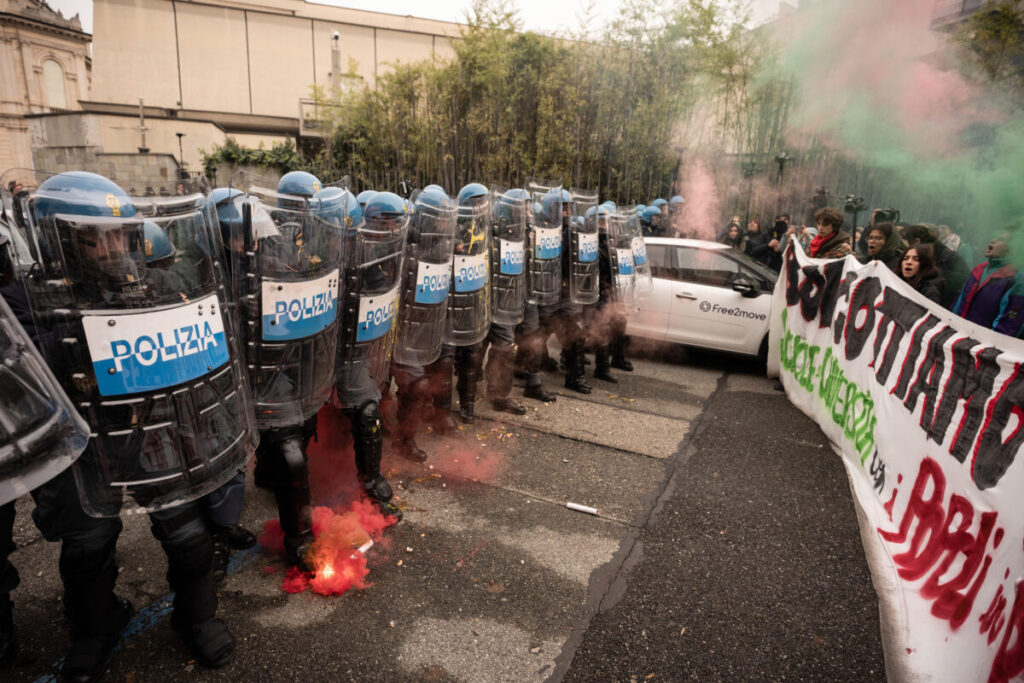 Turin: violence at Pro-Pal march, eight precautionary measures
