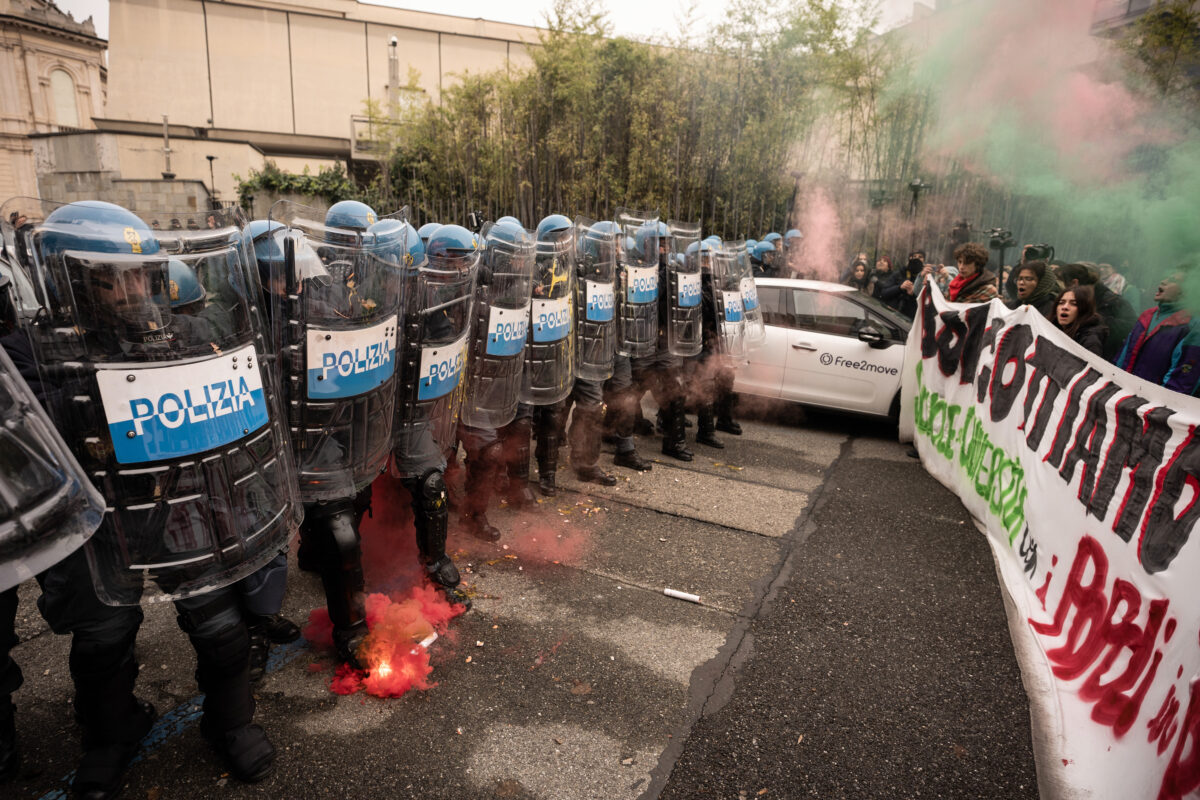 Turin: violence at Pro-Pal march, eight precautionary measures