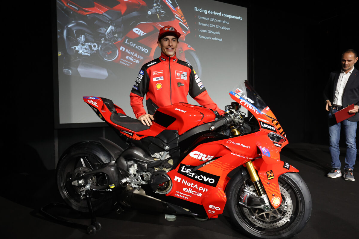 MotoGP: Ducati Lenovo team presentation with Marquez on Sunday in Campiglio