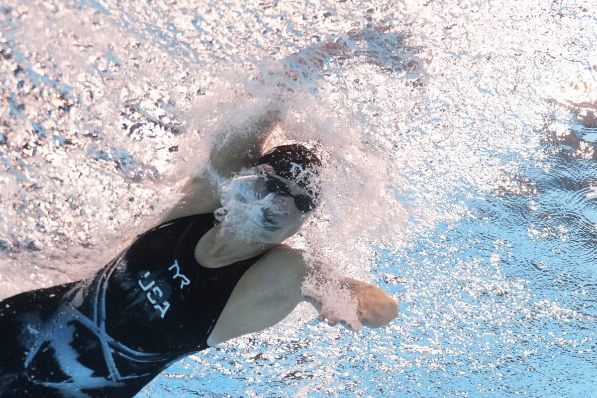 Swimming: Ledecky narrowly misses new world record in 1,500 freestyle