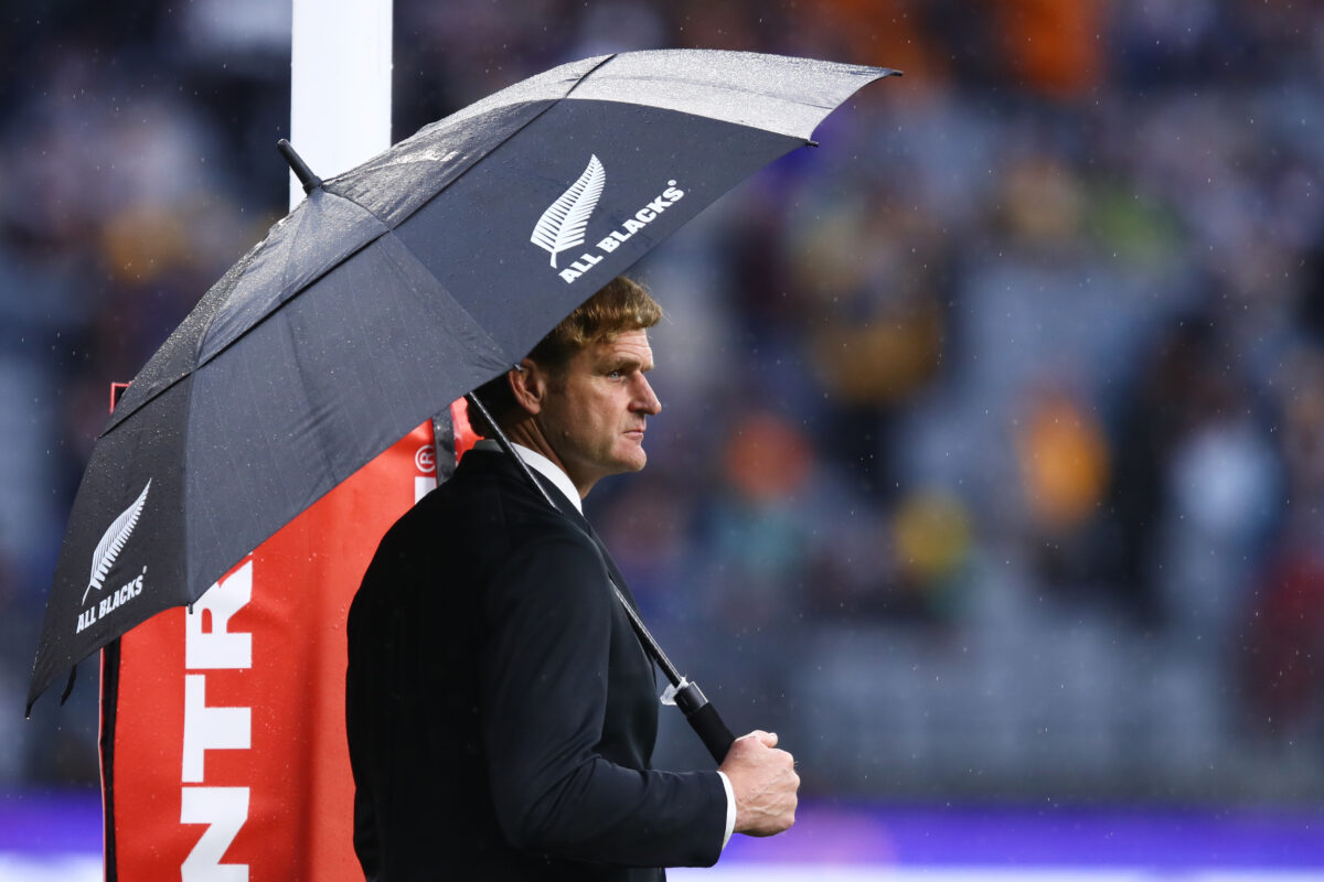 All Blacks coach Scott Robertson sacked