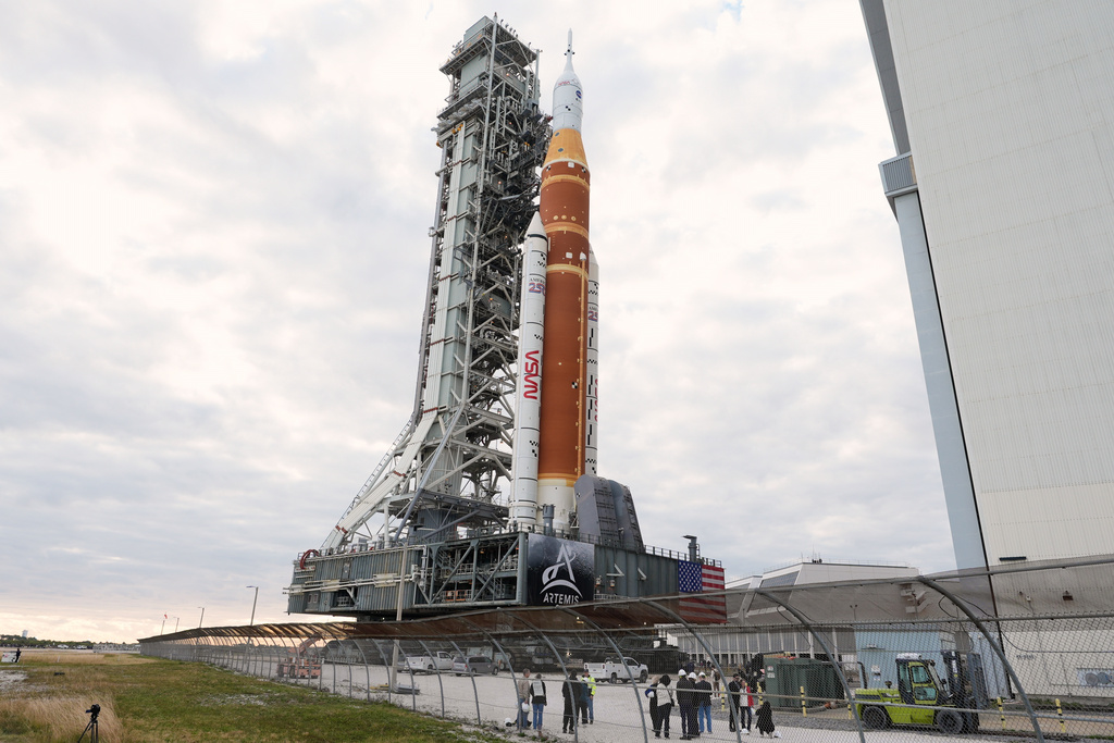 Space, new NASA rocket ready for first lunar flight after more than 50 years