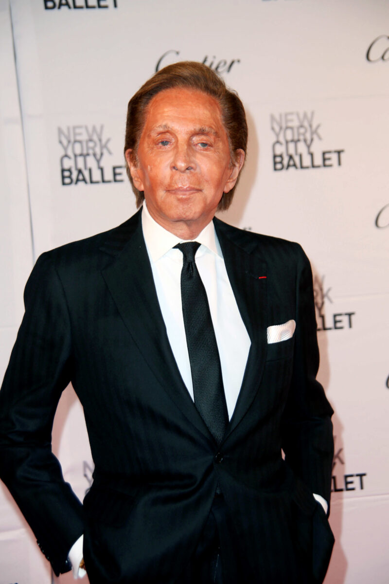 Fashion, designer Valentino has died