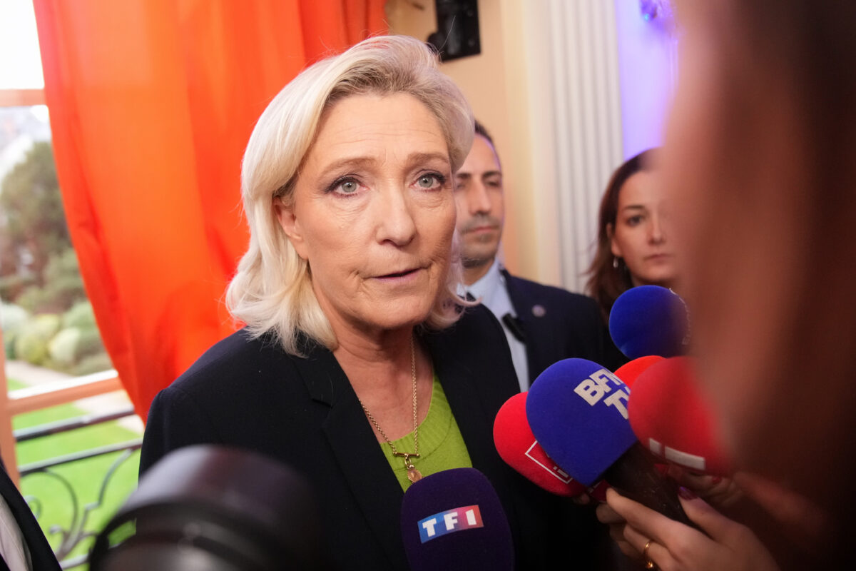 France: Marine Le Pen responds in court on EU funding case