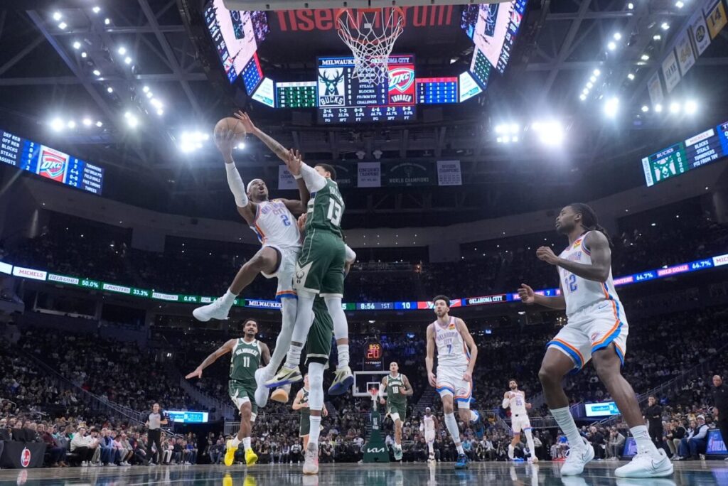 NBA: superstar Gilgeous-Alexander leads Oklahoma City past Milwaukee, Celtics and Cavs also win