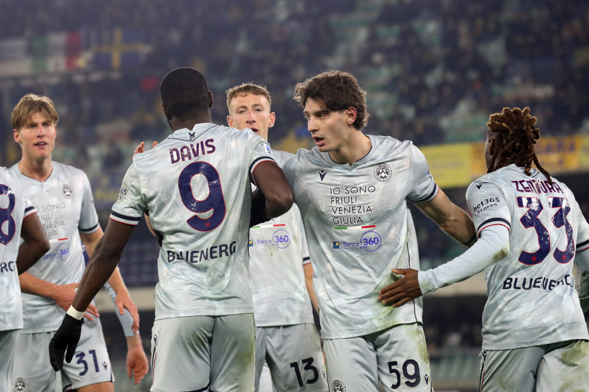 Football, Serie A : Hellas Verona – Udinese 1-3