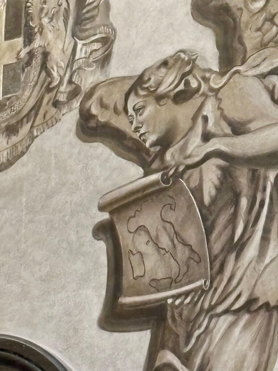 Rome, restorer: “Resemblance to Meloni? You’re making it up, I don’t notice it”