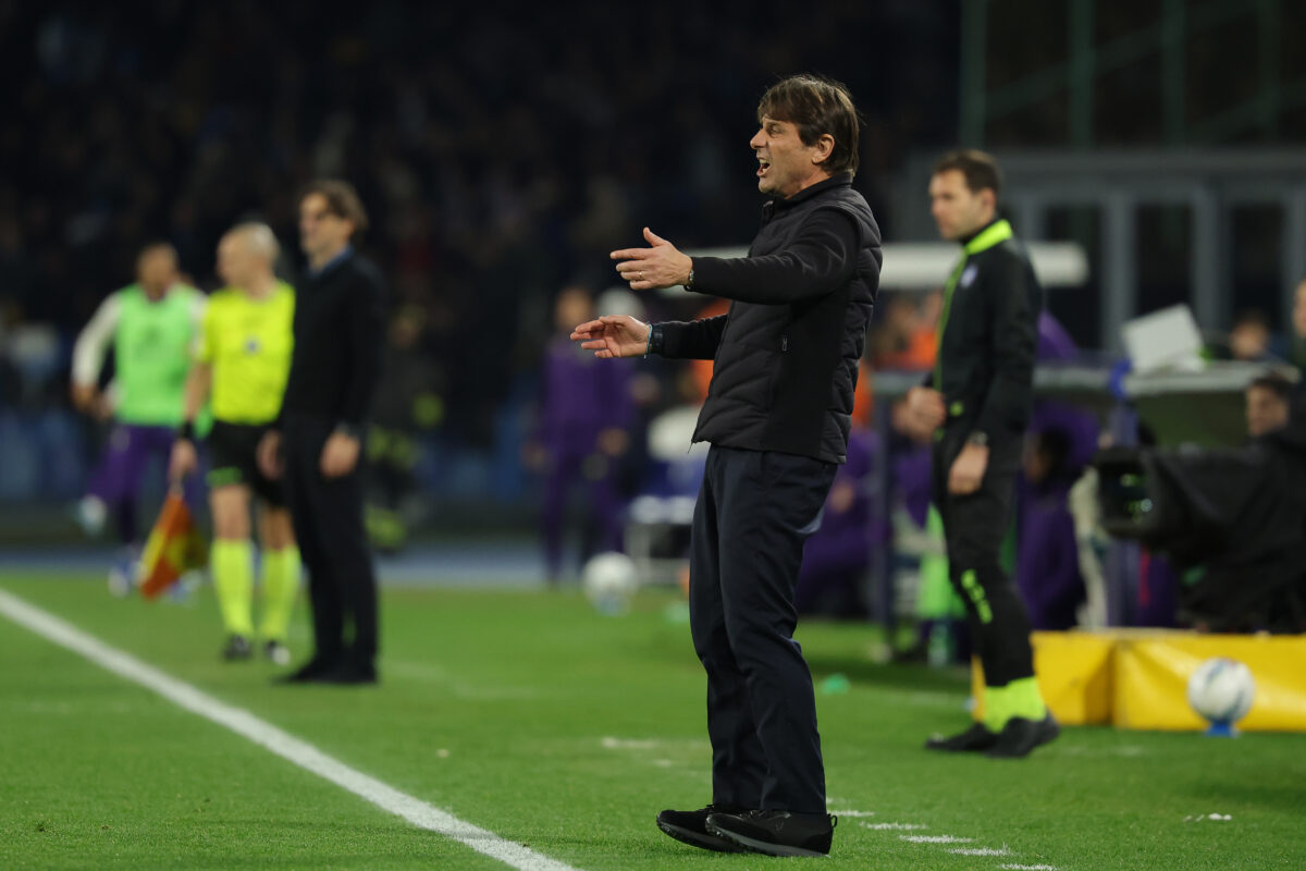 Football, Conte wins the Panchina d’Oro: ‘Happy to have won it with Napoli’