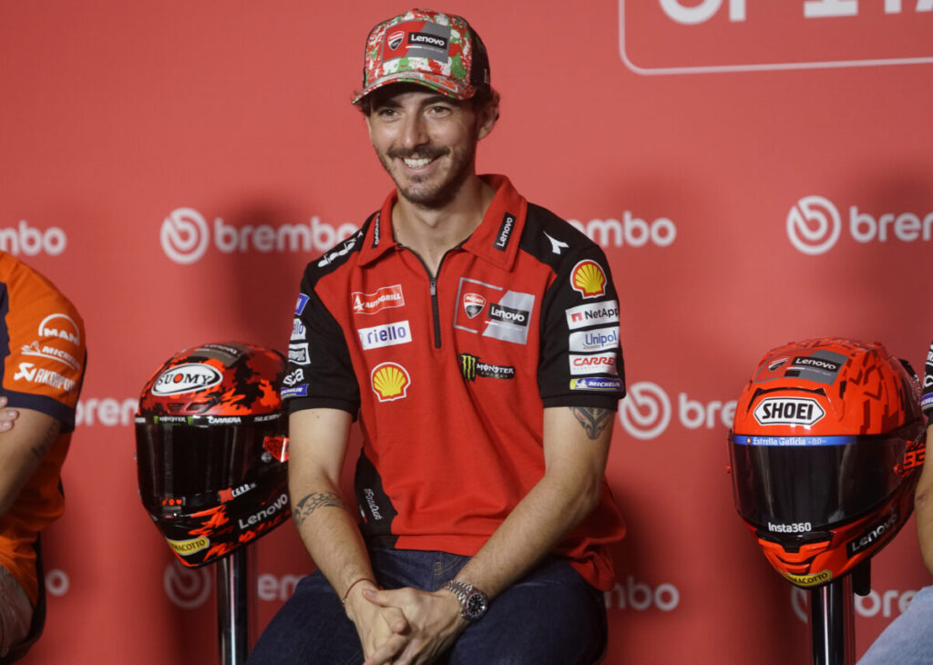 MotoGP, Bagnaia: ‘Positive feeling with the bike, worked well with Ducati’