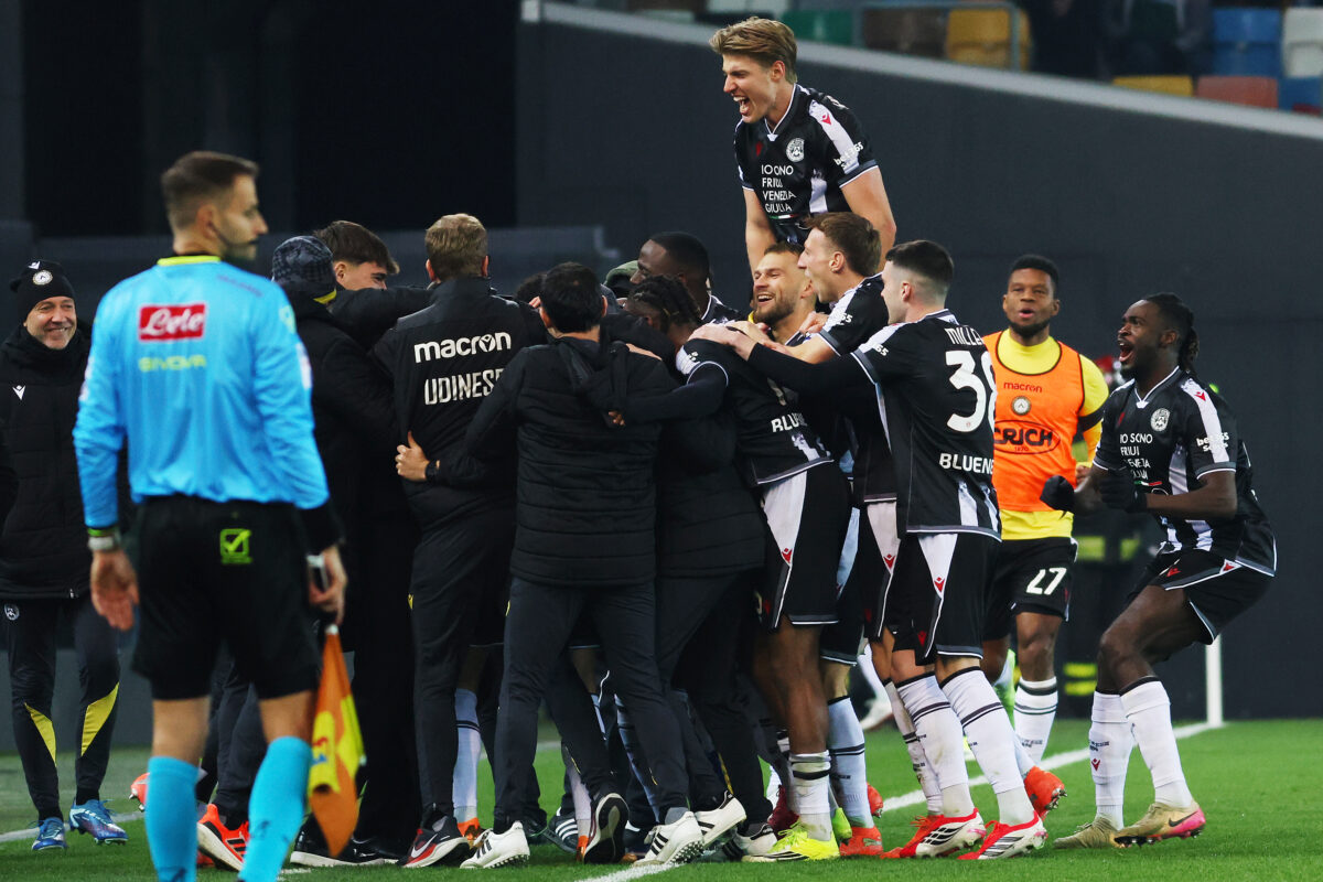 Football : Serie A, Udinese-Roma 1-0