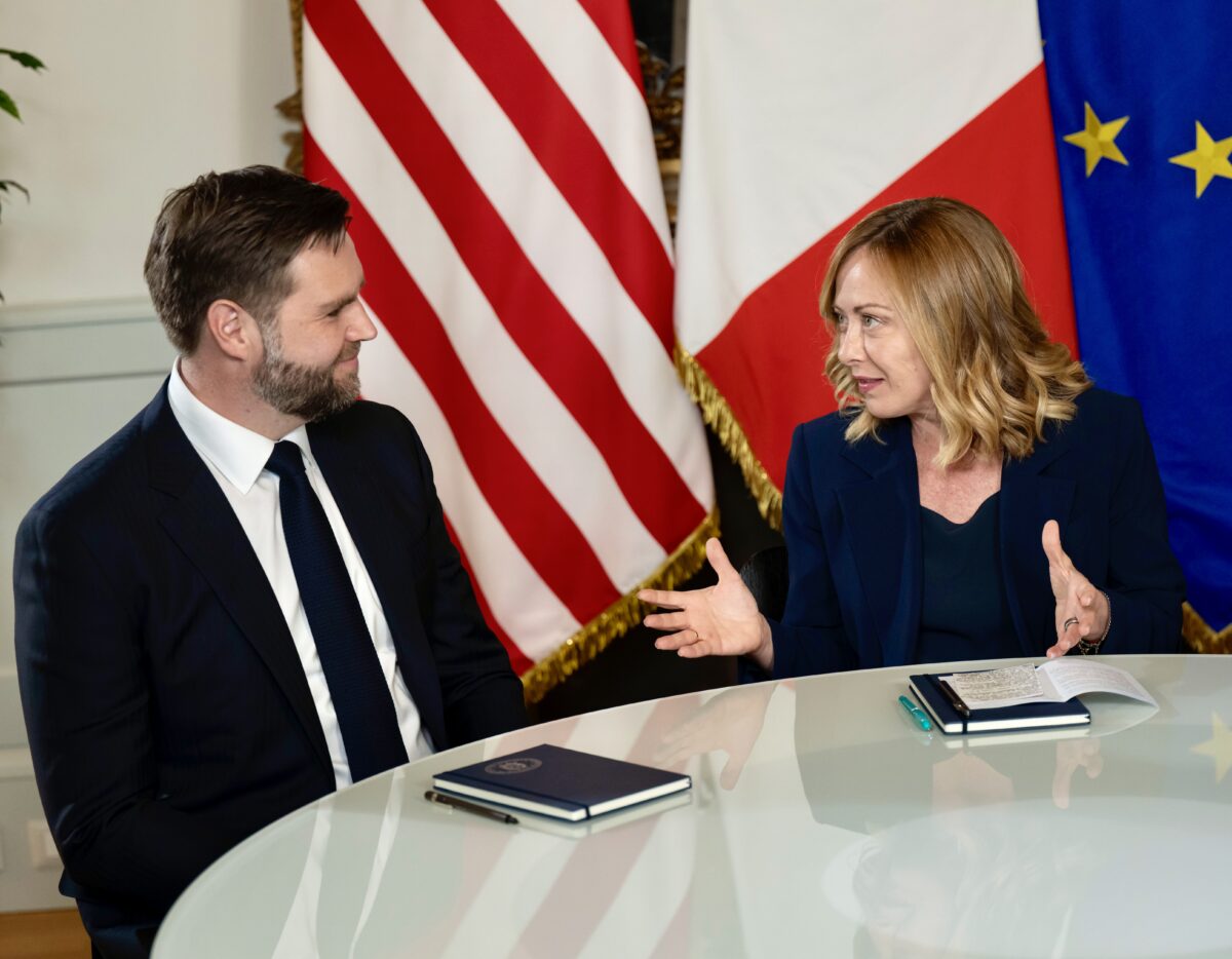 Italy–U.S., Meloni and Vance to meet tomorrow in Milan