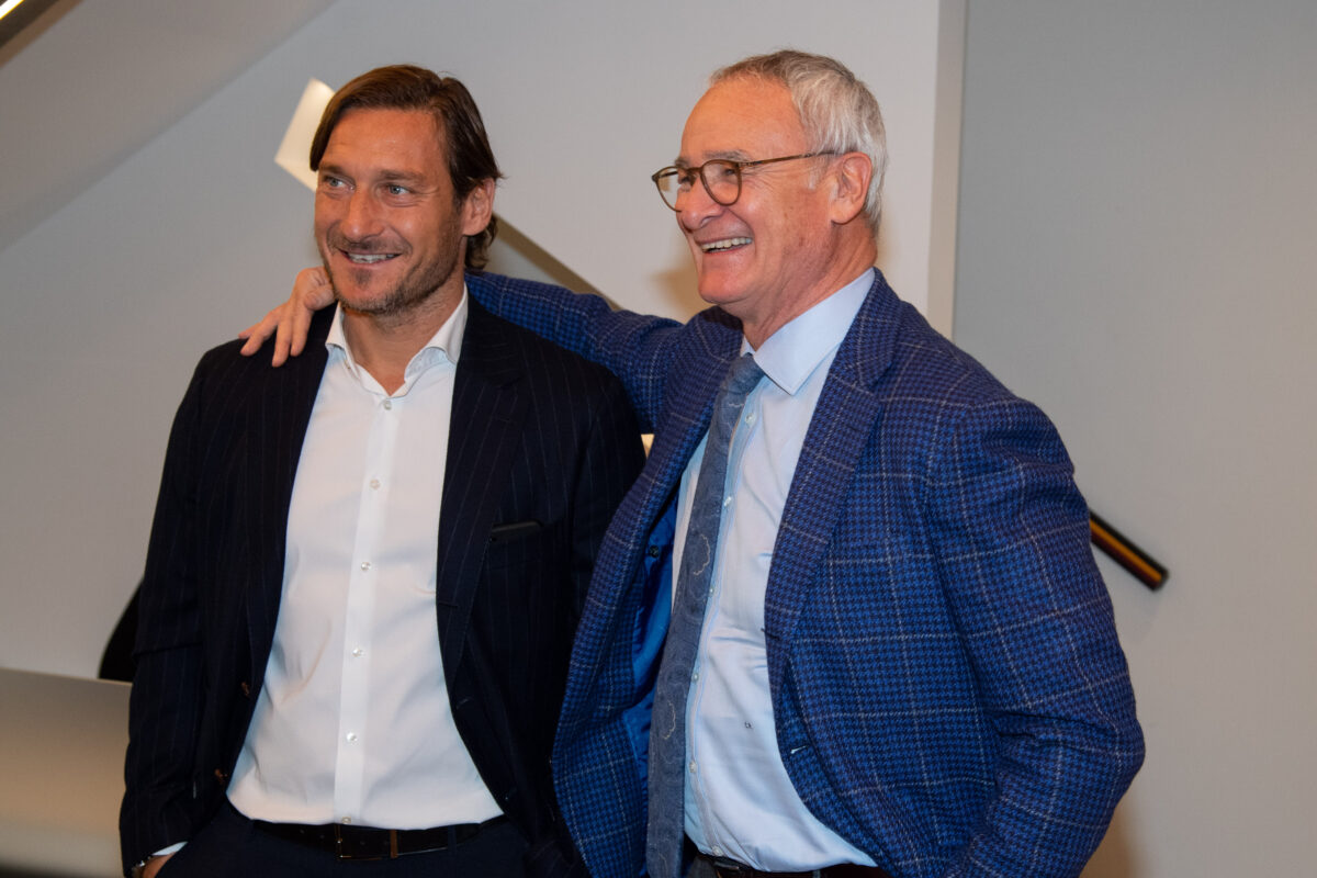 Football, Ranieri: ‘Friedkin are considering Totti’s return to Roma’
