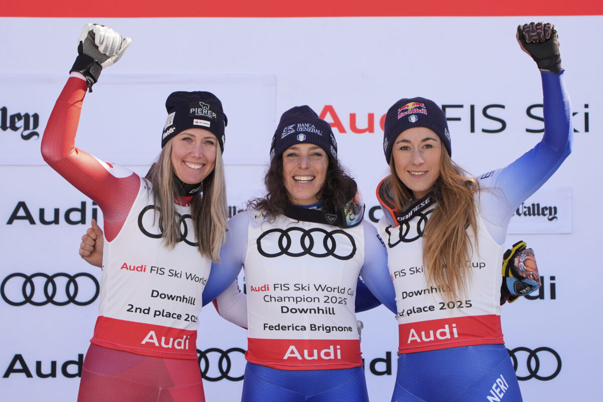 Milan-Cortina, women’s downhill training interrupted: Goggia sixth and Brignone seventh