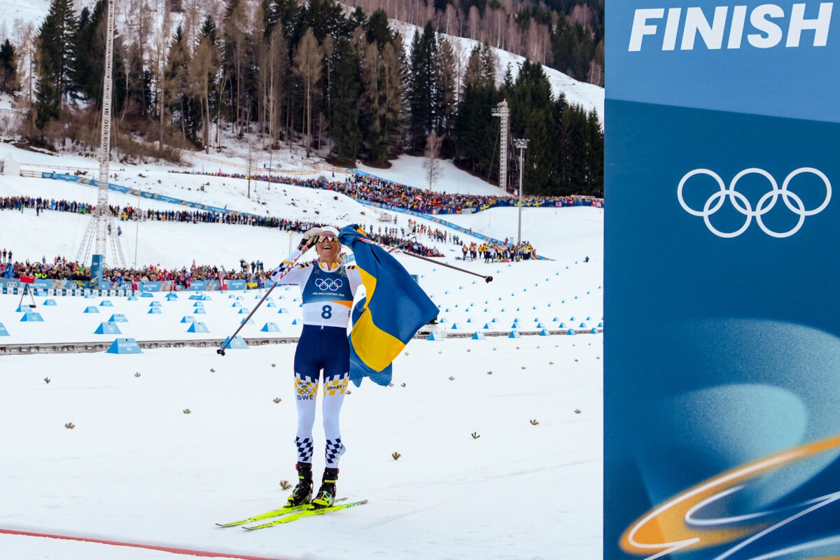 Milan-Cortina: skiathlon, gold and silver for Sweden, Di Centa 28th