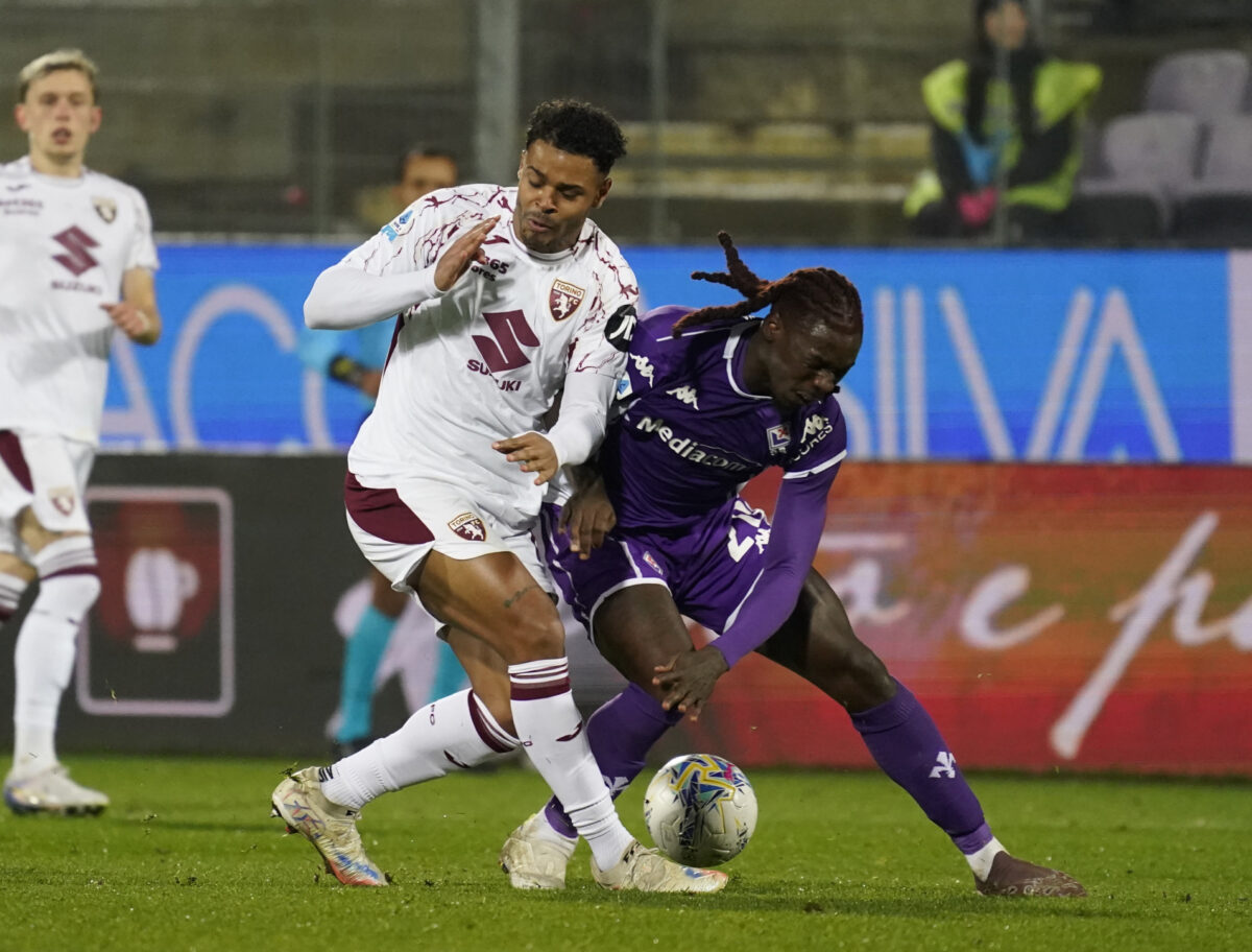 Football: Serie A, Fiorentina-Torino 2-2