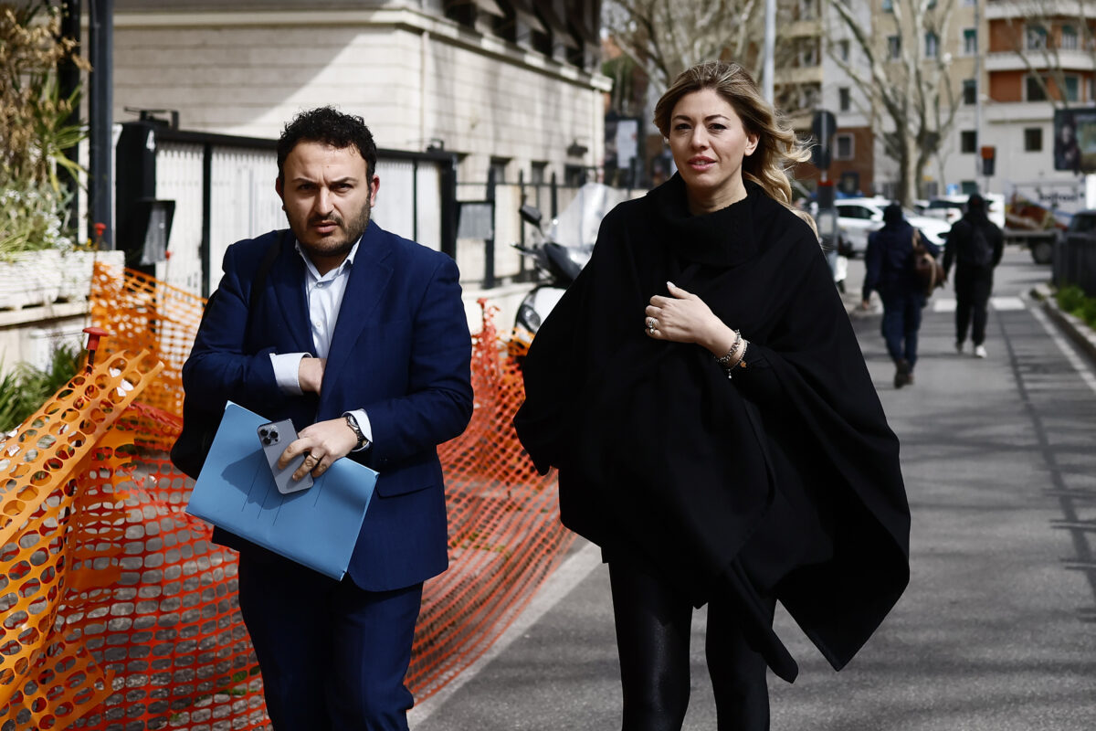 Sangiuliano case: Maria Rosaria Boccia in court in Rome