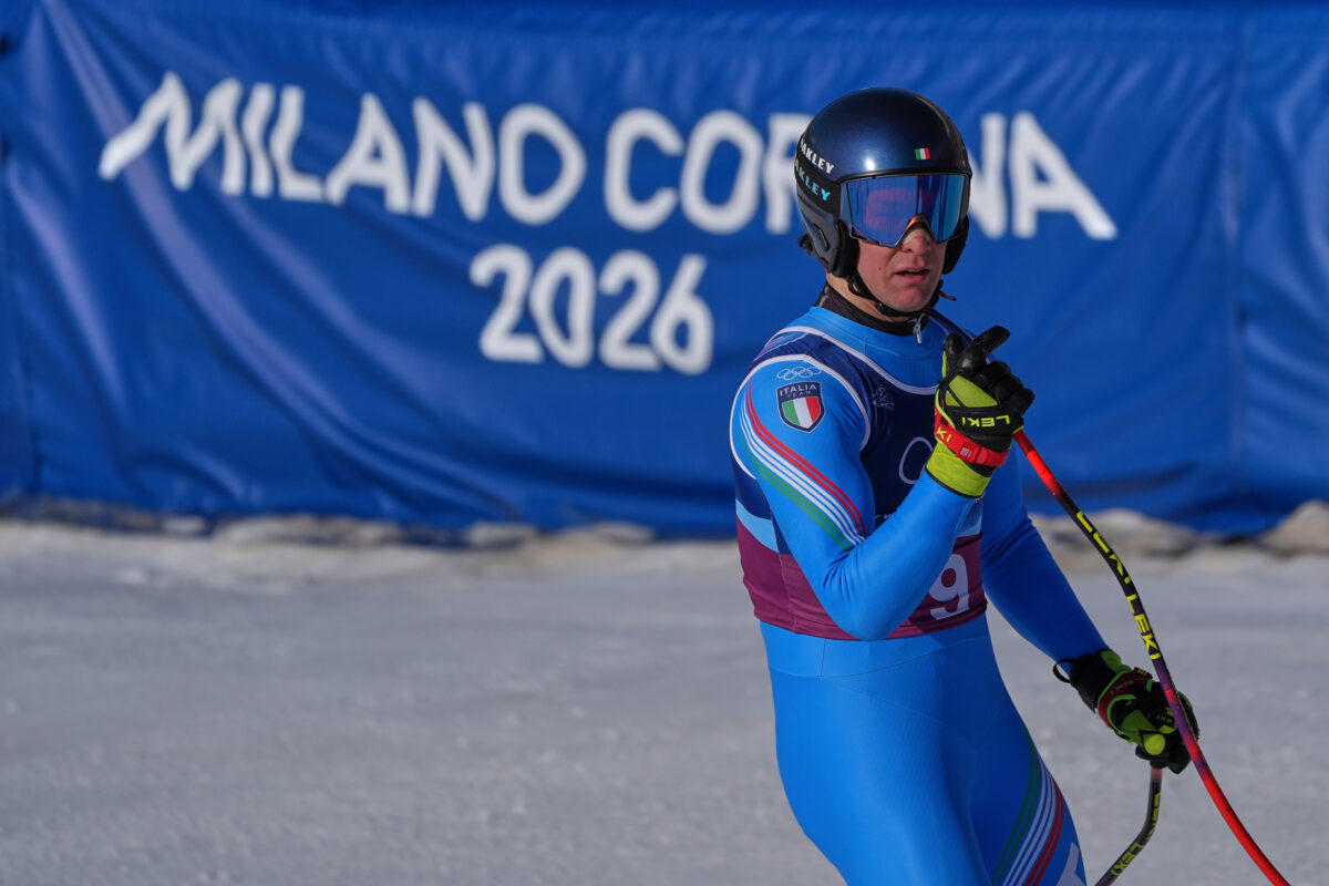 Milan-Cortina: Franzoni fastest in combined downhill ahead of three Swiss athletes