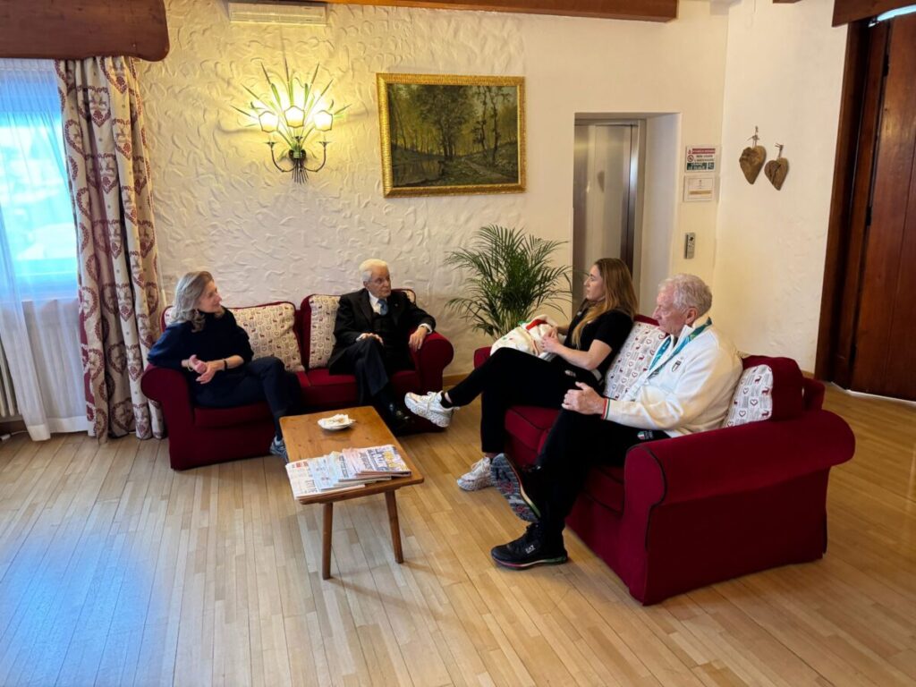 Milano Cortina, Goggia visits Mattarella in Cortina