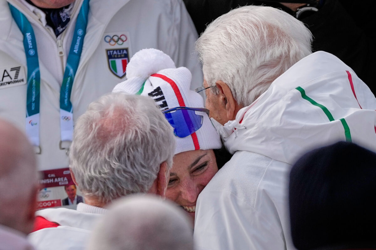 Milano-Cortina, Mattarella hugs Brignone: “Well done, I was counting on it”