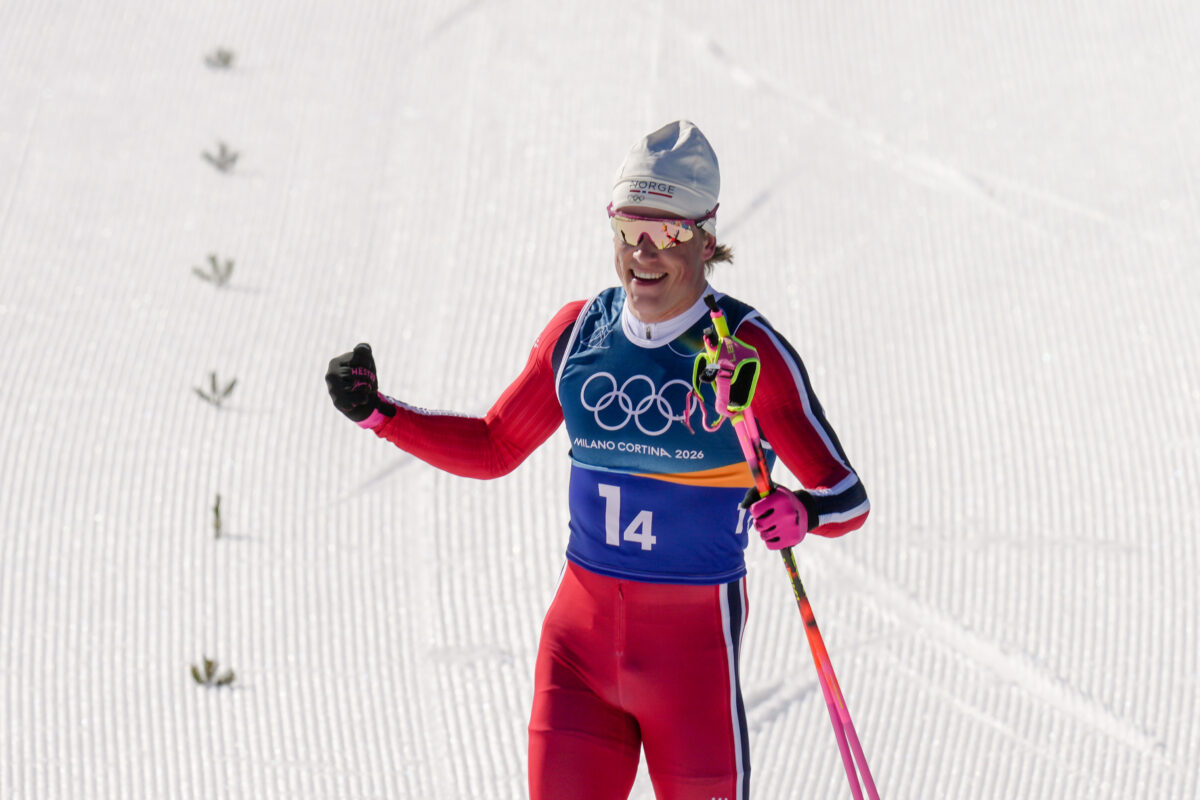 Klaebo makes history with nine Olympic gold medals, equalling Lewis and Spitz