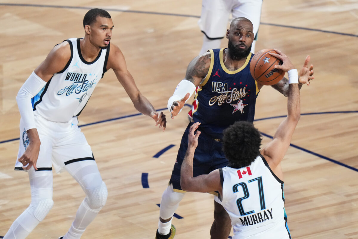 NBA: All Star Game, victory for Team NBA Stars, Wembanyama shines