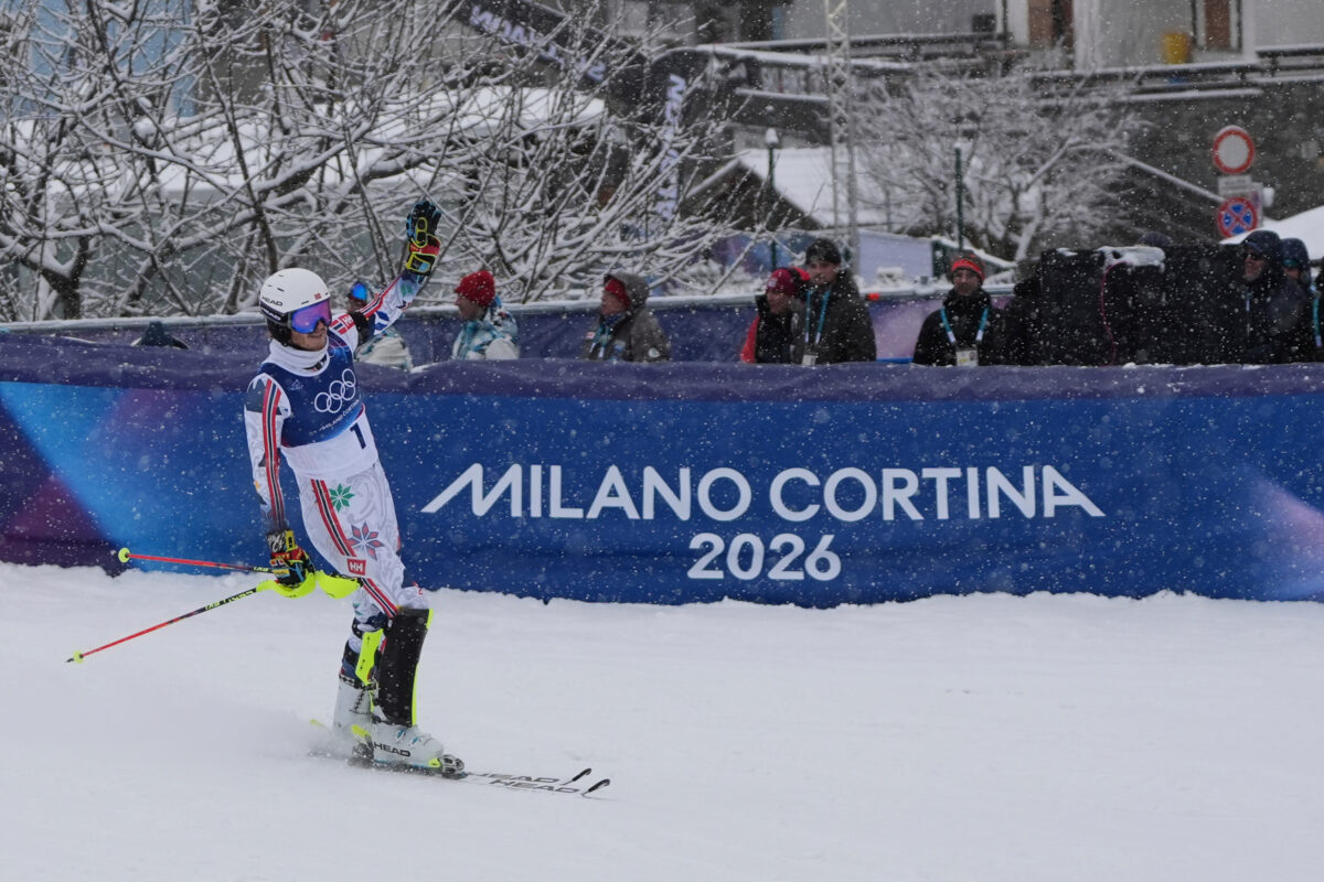 Milan-Cortina: McGrath leads first slalom run, Saccardi tenth