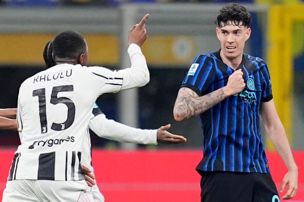 Inter-Juve, Bastoni: “Exaggerated after contact with Kalulu, sorry for the celebration”