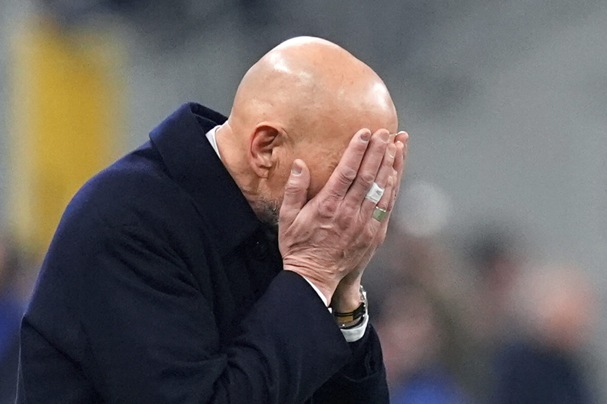 Spalletti: ‘Not one, but three steps backwards’