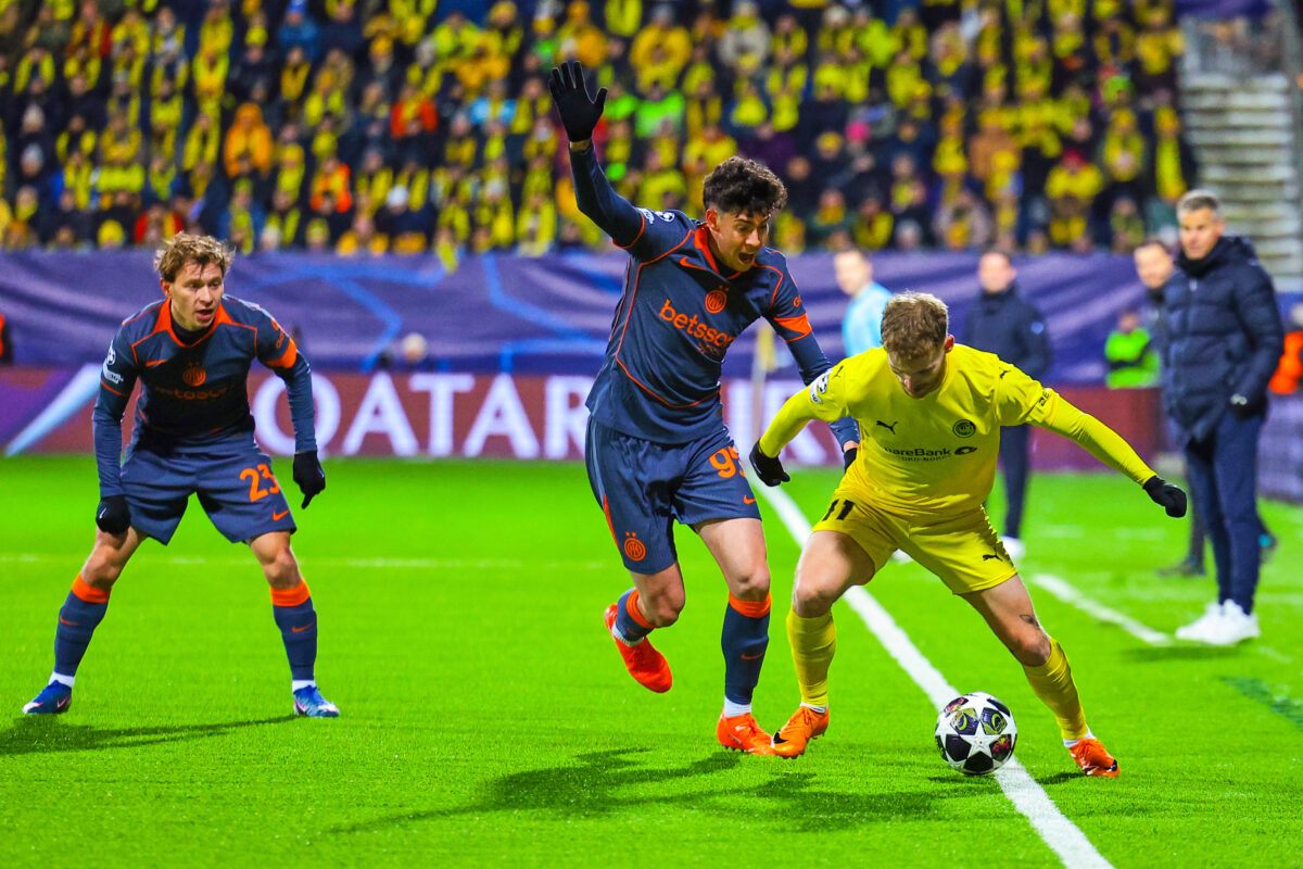 Champions: Bodo-Inter 3-1