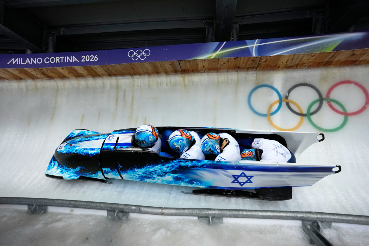 Milan-Cortina: Rai shows Israeli bobsleigh descent, apologies during commentary