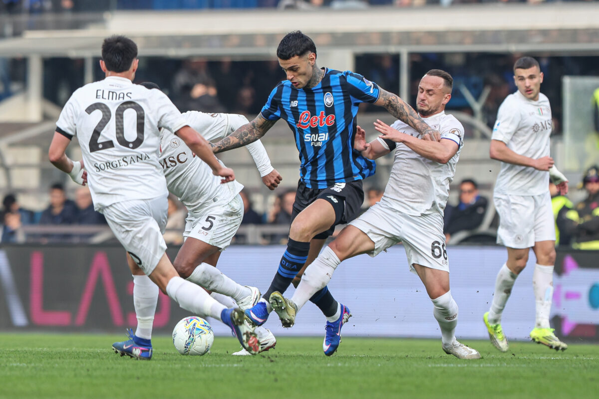 Soccer: Serie A, Atalanta-Napoli 2-1 Soccer: Serie A, Atalanta-Napoli 2-1