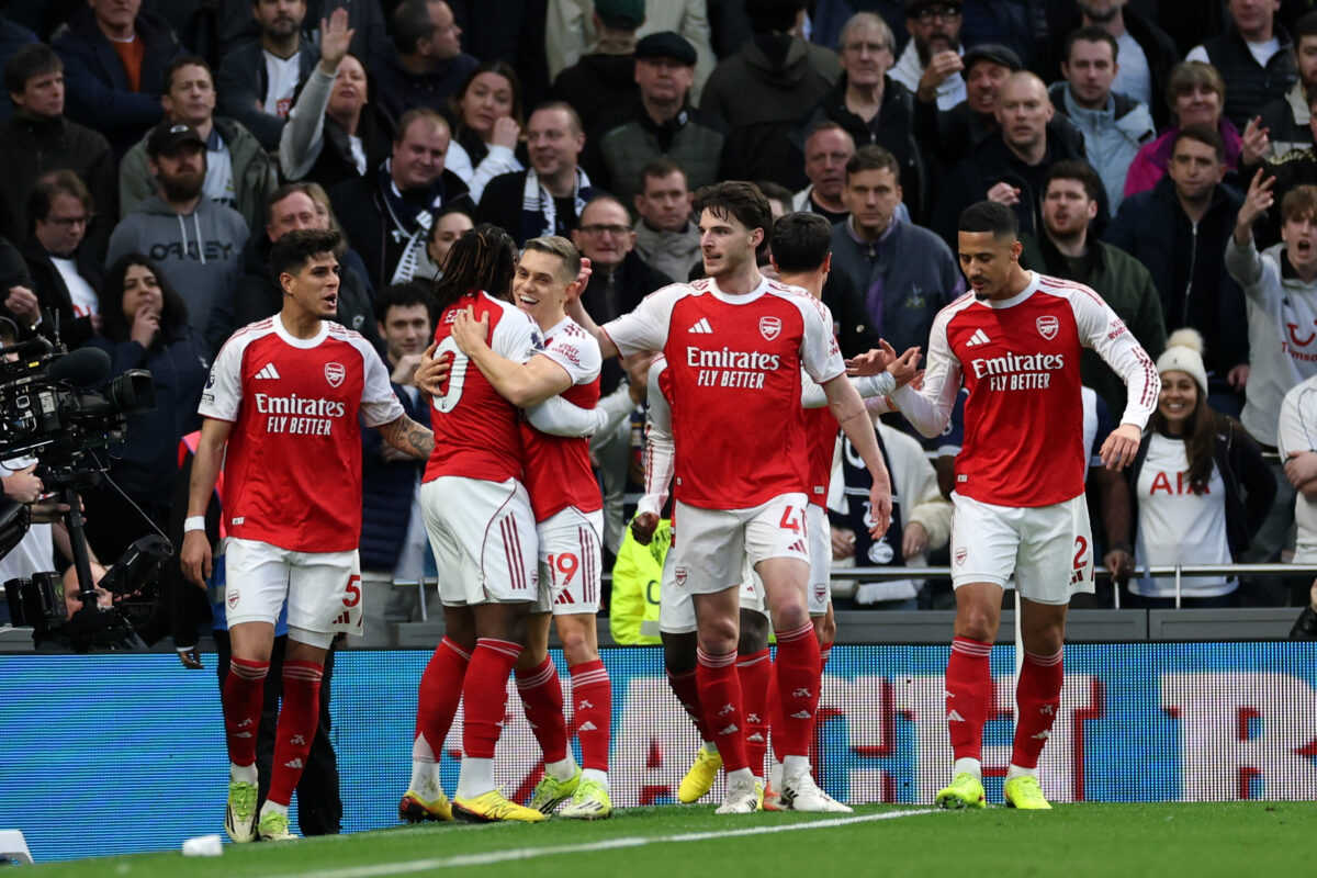 Premier League: Arsenal win 4-1, Kolo Muani not enough for Tottenham