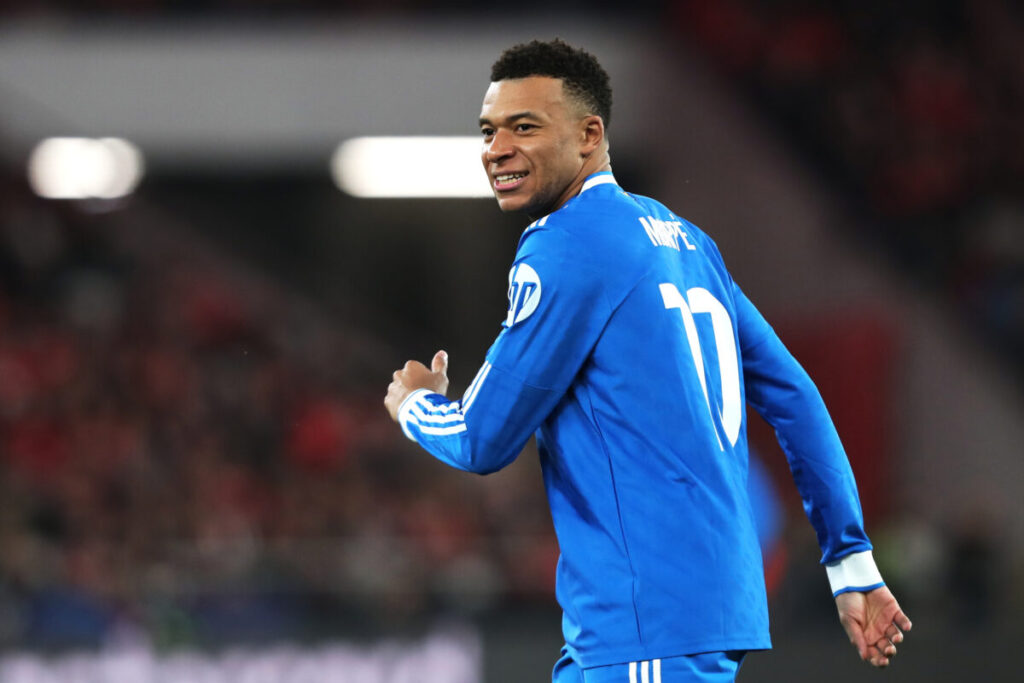 Champions League, Real Madrid: Mbappé not selected against Benfica due to knee problems