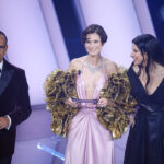 Sanremo, Bianca Balti at the Ariston one year later: ‘Joy for me and for those who suffer’