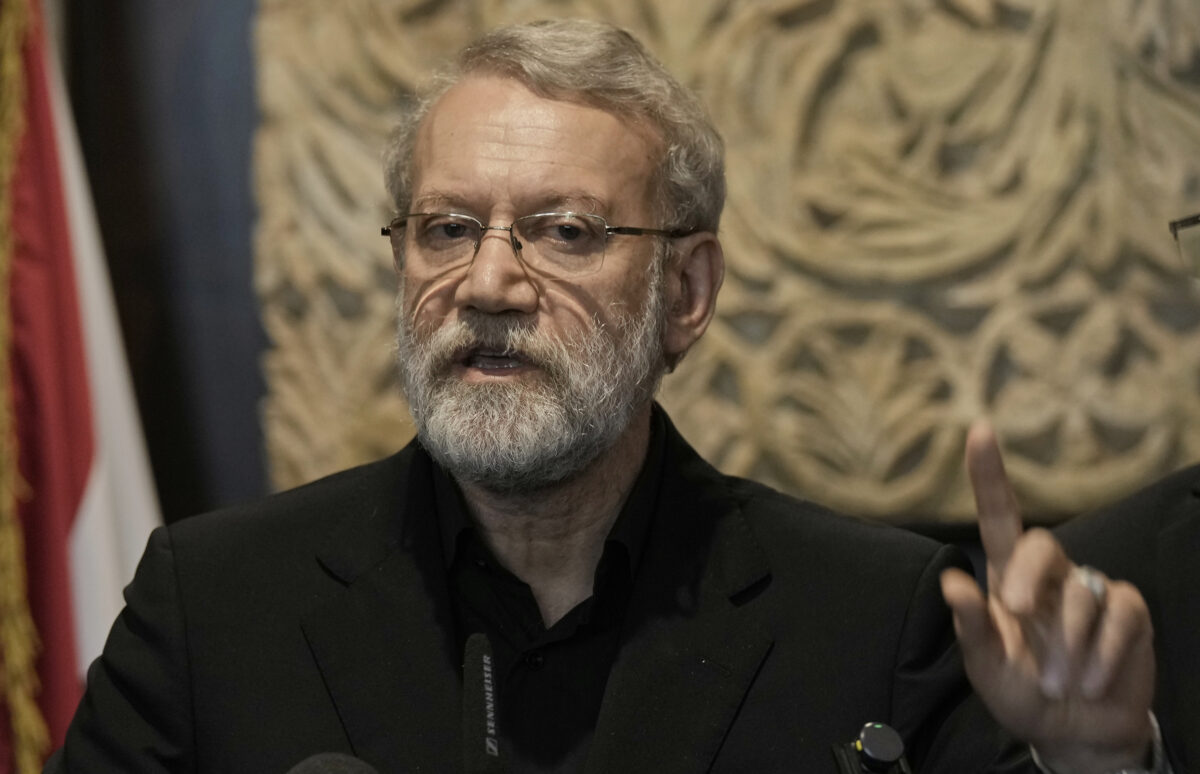 Iran, security chief Larijani: ‘We will not negotiate with the United States’ Iran, security chief Larijani: ‘We will not negotiate with the United States’