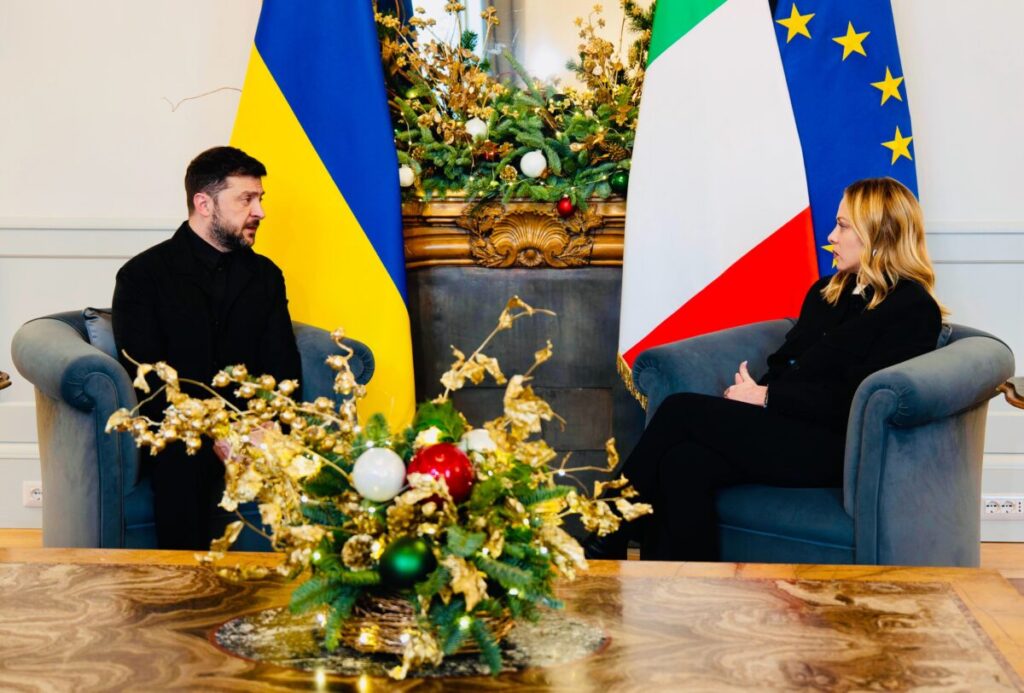 Ukraine, Meloni to Zelensky: ‘Italy will maintain a leading role in reconstruction’